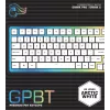 Glorious Gaming GPBT klaviatūros dangteliai (balti)