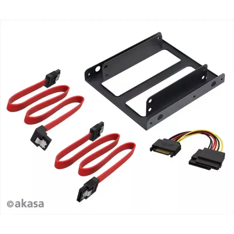 Adapteris 2,5″ kietiesiems diskams ir SSD Akasa AK-HDA-11 su SATA kabeliu
