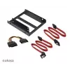 Adapteris 2,5″ kietiesiems diskams ir SSD Akasa AK-HDA-11 su SATA kabeliu