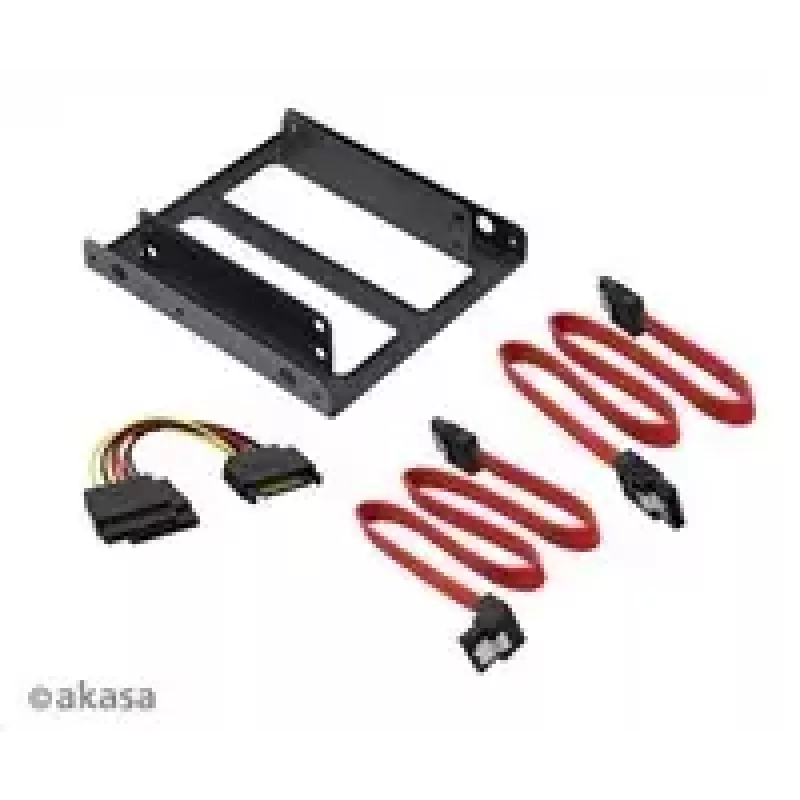Adapteris 2,5″ kietiesiems diskams ir SSD Akasa AK-HDA-11 su SATA kabeliu