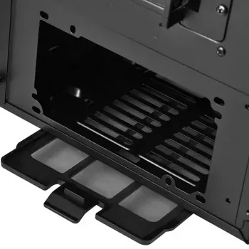 PC korpusas Silverstone SST-KL07B-E Tower juodas