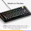 Mechaninė žaidimų klaviatūra GLORIOUS GMMK 3 PRO HE 75% laidinė USB, QWERTY, RGB, juoda