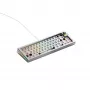 Mechaninė klaviatūra GLORIOUS GMMK 3 PRO 65% Barebones Wired Silver — 65% USB RGB, 2 m laidas