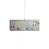 Mechaninė klaviatūra GLORIOUS GMMK 3 PRO 65% Barebones Wired Silver — 65% USB RGB, 2 m laidas