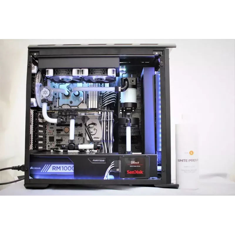 Aušinimo skystis EK Water Blocks 1 L paruoštas naudoti, baltas