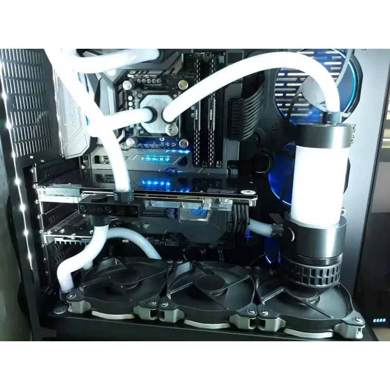 Aušinimo skystis EK Water Blocks 1 L paruoštas naudoti, baltas