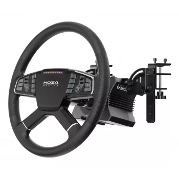 Moza Racing MOZA Trucking Bundle – Vairavimo ratas, juodas, skirtas American Truck Simulator ir Euro Truck Simulator 2