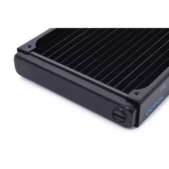Radiatorius Alphacool 14470 Varinis Žalvarinis Plieninis Juodas 144mm x 173,5mm x 30mm