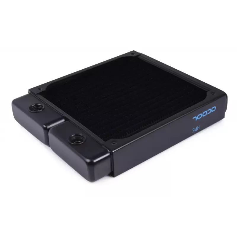 Alphacool NexXxoS HPE-30 14470 visiškai varinis radiatorius 140 mm, juodas