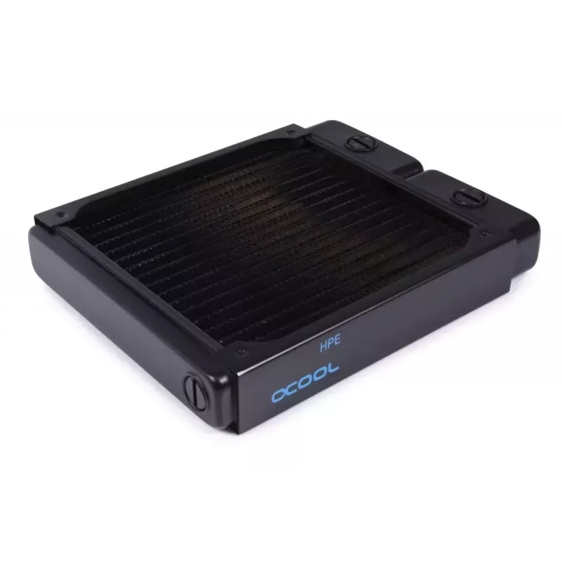 Alphacool NexXxoS HPE-30 14470 visiškai varinis radiatorius 140 mm, juodas