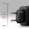AXAGON ACU-PQ45 USB-C/USB-A 45W GaN greitasis įkroviklis (QC 3.0/4+, PD 3.0, PPS, AFC, FCP, SFC) juodas