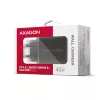 AXAGON ACU-PQ45 USB-C/USB-A 45W GaN greitasis įkroviklis (QC 3.0/4+, PD 3.0, PPS, AFC, FCP, SFC) juodas