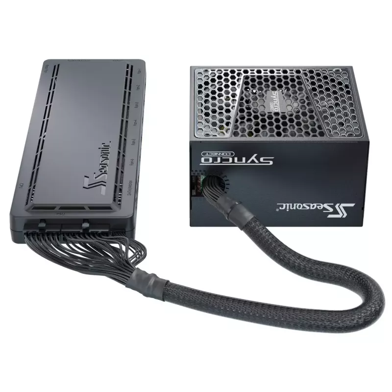 PC korpusas Seasonic SYNCRO Q704 Midi Tower juodas