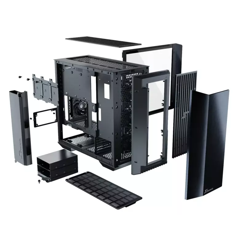 PC korpusas Seasonic SYNCRO Q704 Midi Tower juodas
