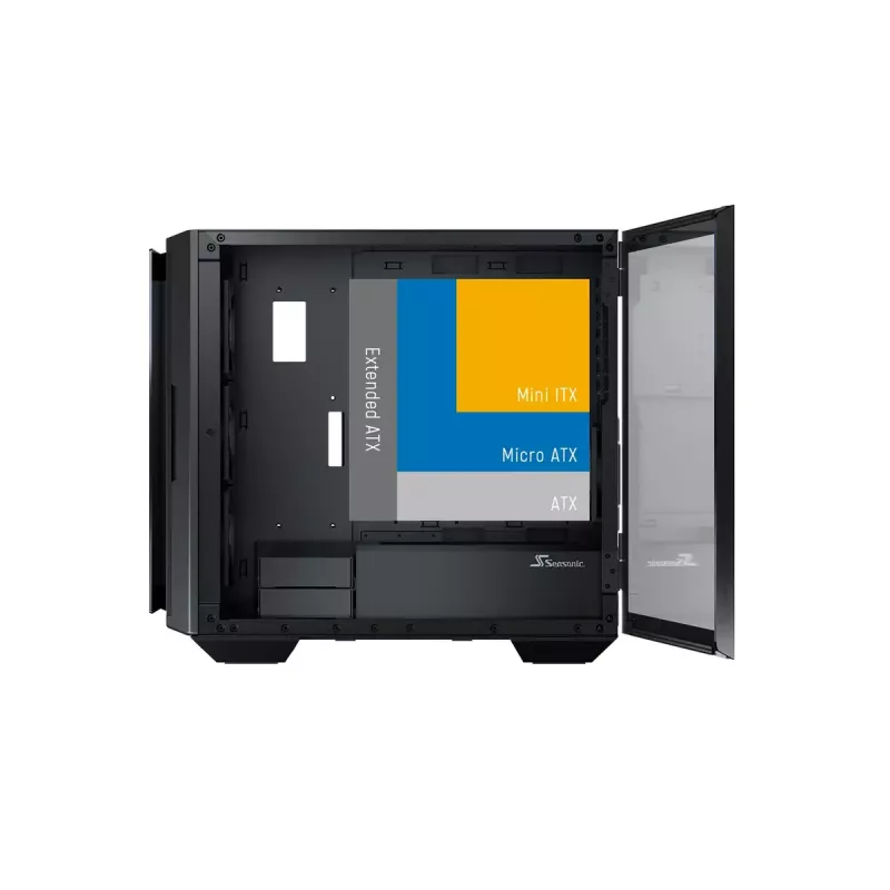 PC korpusas Seasonic SYNCRO Q704 Midi Tower juodas