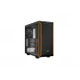 be quiet Pure Base 600 Window Midi Tornas Juodas, Oranžinis