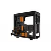 be quiet Pure Base 600 Window Midi Tornas Juodas, Oranžinis