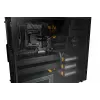 be quiet Pure Base 600 Window Midi Tornas Juodas, Oranžinis