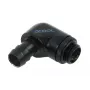 Alphacool 17136 žalvarinė jungtis juoda 35 mm plotis 17 mm gylis 29 mm aukštis