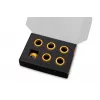 Suspaudimo žiedas EK Water Blocks Aliuminis Auksinis 6 vnt