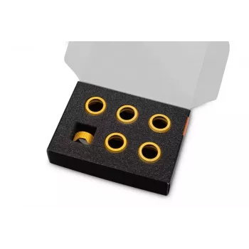 Suspaudimo žiedas EK Water Blocks Aliuminis Auksinis 6 vnt