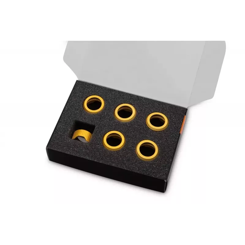 Suspaudimo žiedas EK Water Blocks Aliuminis Auksinis 6 vnt