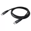 USB-C kabelis Akasa AK-CBUB54-10BK 1m juodas