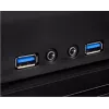 PC korpusas Silverstone ML04 HTPC juodas