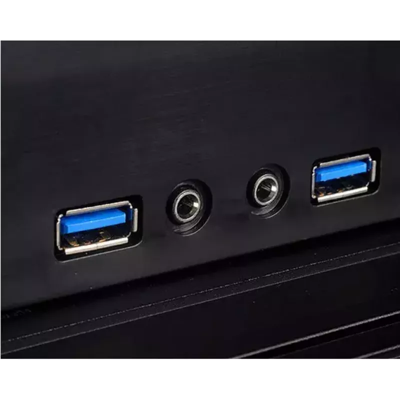 PC korpusas Silverstone ML04 HTPC juodas
