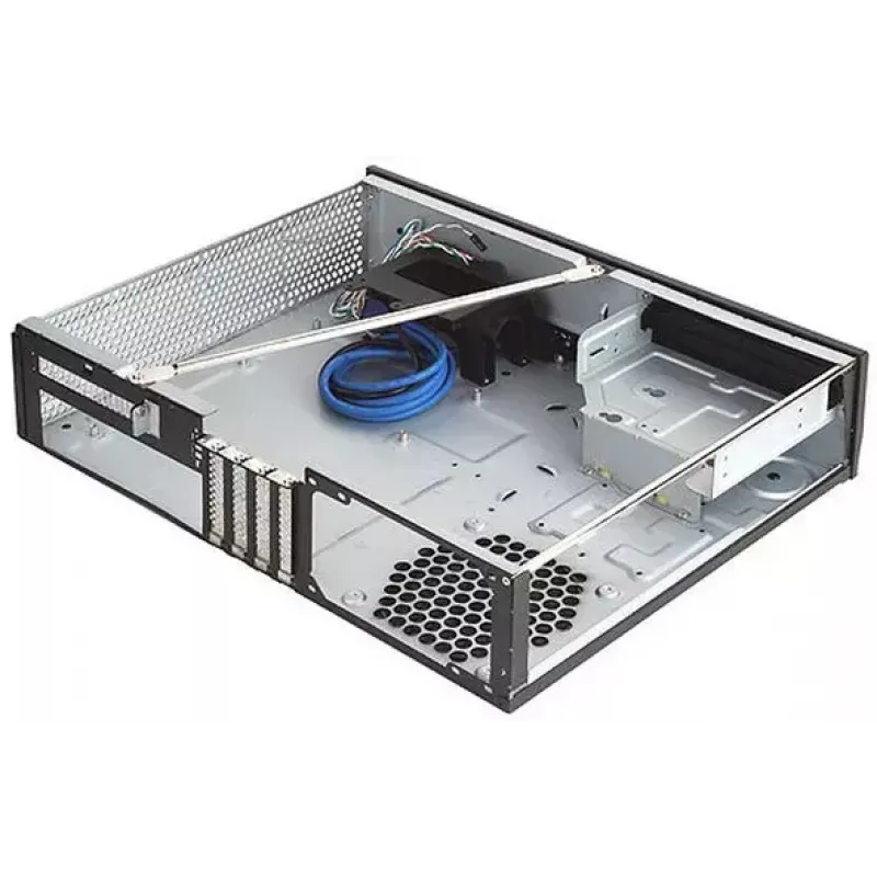 PC korpusas Silverstone ML04 HTPC juodas