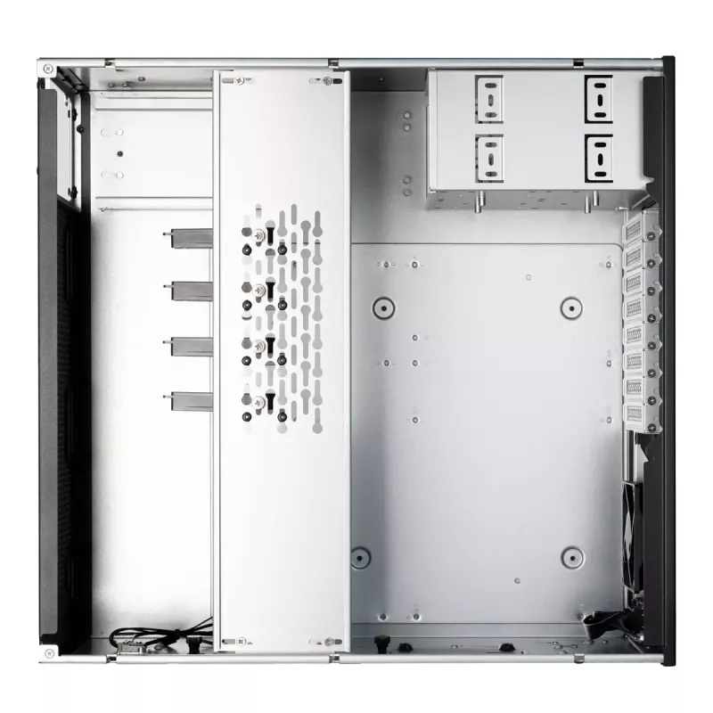 Serverio korpusas SilverStone RM46-502-I juodas ATX 1x80mm ventiliatorius