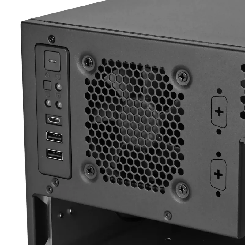 Serverio korpusas SilverStone RM46-502-I juodas ATX 1x80mm ventiliatorius