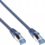 InLine Patch Laidas S/FTP PiMF Cat.6A halogen free 500MHz mėlynas 1,5m