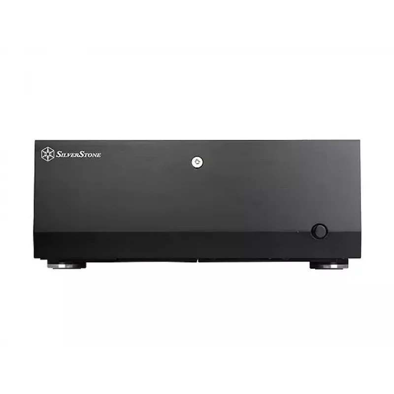 Korpusas SilverStone Grandia GD07 HTPC juodas