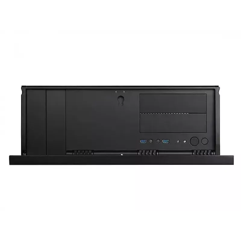 Korpusas SilverStone Grandia GD07 HTPC juodas