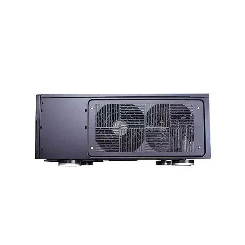 Korpusas SilverStone Grandia GD07 HTPC juodas