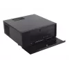 Korpusas SilverStone Grandia GD07 HTPC juodas