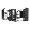 be quiet! Silent Base 802 Black Midi Tower korpusas