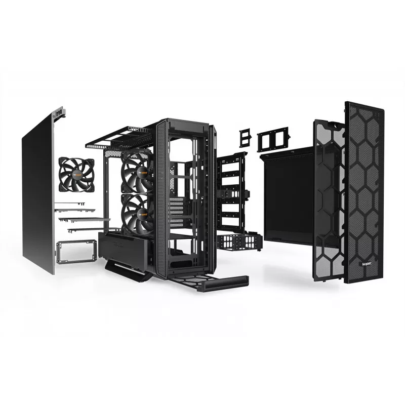 be quiet! Silent Base 802 Black Midi Tower korpusas