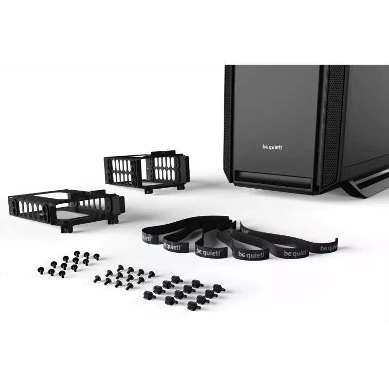 be quiet! Silent Base 802 Black Midi Tower korpusas