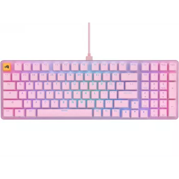 Glorious Gaming GMMK 2 klaviatūra USB US Anglų Rožinė