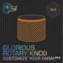 Glorious Gaming Rotary Knob – auksinė klaviatūros rankenėlė GMMK Pro