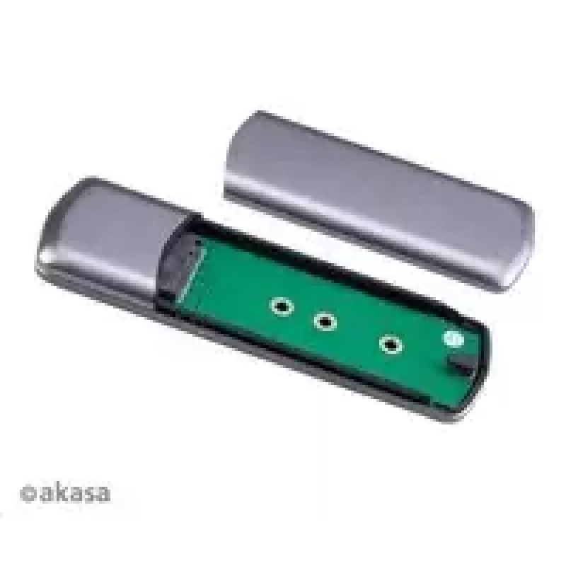 Nešiojamas SSD korpusas Akasa AK-ENU3M2-05 USB-C 3.2 Gen 2, skirtas M.2 SATA/NVMe diskams