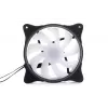 Ventiliatorius Alphacool Rise Aurora 12 cm juodas permatomas 2600 RPM 118,9 m³/h