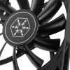 Ventiliatorius SilverStone Air Slimmer 90 9,2 cm juodas 500-2500 RPM hidraulinis