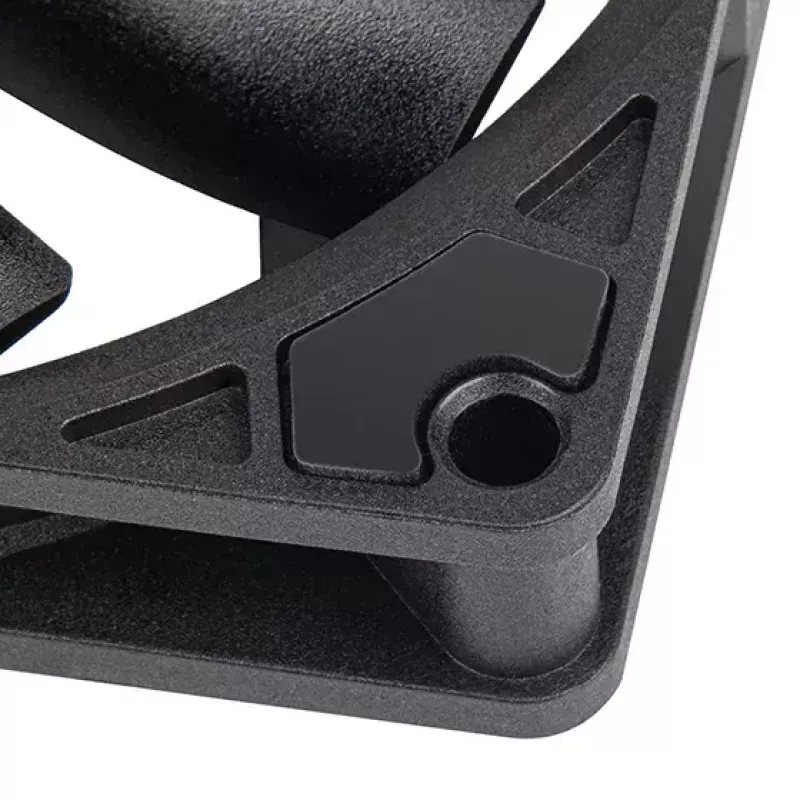 Ventiliatorius SilverStone Air Slimmer 90 9,2 cm juodas 500-2500 RPM hidraulinis