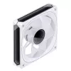 Jonsbo FR-505WR FR-505 ARGB PWM korpuso ventiliatorius su atvirkštinėmis mentėmis, 120 mm, 47,17 CFM, baltas