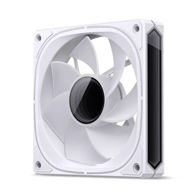 Jonsbo FR-505WR FR-505 ARGB PWM korpuso ventiliatorius su atvirkštinėmis mentėmis, 120 mm, 47,17 CFM, baltas
