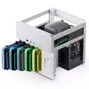 Jonsbo N2 Mini-ITX NAS korpusas, kubas, aliuminis/plienas, baltas