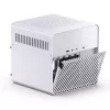 Jonsbo N2 Mini-ITX NAS korpusas, kubas, aliuminis/plienas, baltas